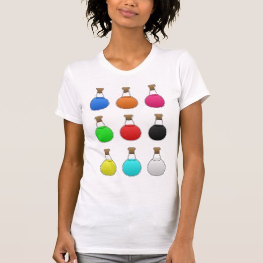 ポーションカラフルスTシャツ Tシャツ (正面)