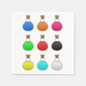 ポーションカラフル紙ナプキンス スタンダードカクテルナプキン (正面)