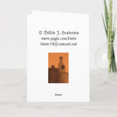 ポーションボトルハロウィンカード カード (裏面)