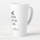 ポーション・オブ・ザ・デイ・ホワイト・ハロウィーン カフェラテマグ (右アングル)