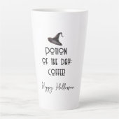 ポーション・オブ・ザ・デイ・ホワイト・ハロウィーン カフェラテマグ (正面)