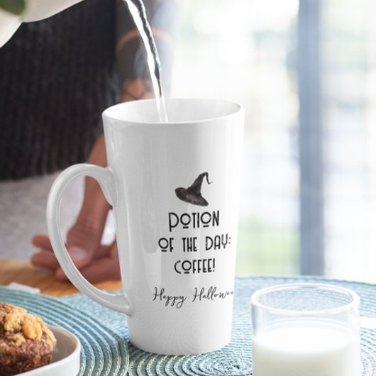 ポーション・オブ・ザ・デイ・ホワイト・ハロウィーン カフェラテマグ