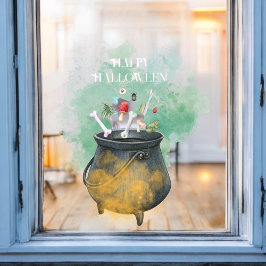 ポーション、呪文&魔法ウィッチカルドロンハロウィーン ウィンドウサイン