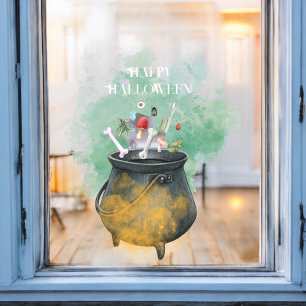 ポーション、呪文&魔法ウィッチカルドロンハロウィーン ウィンドウサイン