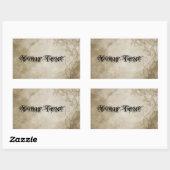 ポーション 長方形シール (シート)