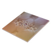 ポーストゥックサテン及びダイヤモンドセラミックタイル タイル (側面)