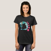 ポーズのヨガ~ウストラサナ Tシャツ (正面フル)