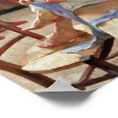 ポーズの後、1884年 ポスター (角)