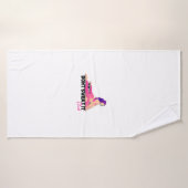 ポーズは汗をジムのヨガトレーニングタオル バスタオル (バスタオル)