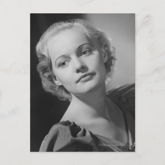 ポーズをとる女性 2 ポストカード (正面)