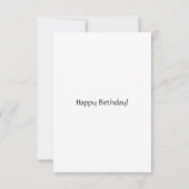 ポーズをとる カード (裏面)