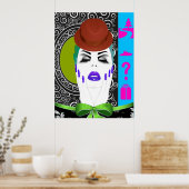 ポーズをとる ポスター (キッチン)