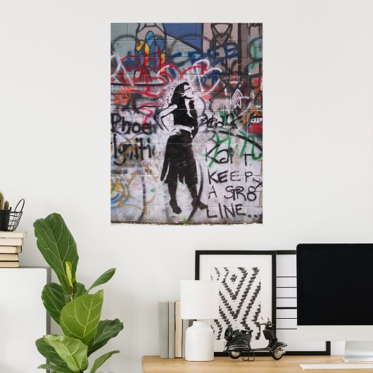 ポーズをとる ポスター (ホームオフィス)