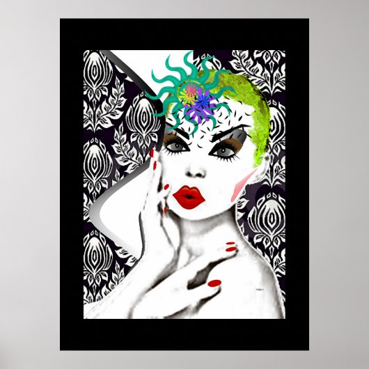 ポーズをとる ポスター (正面)