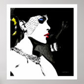 ポーズをとる ポスター (正面)