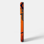 ポーズを取った黒犬お洒落 Case-Mate iPhoneケース (裏面 / 左)