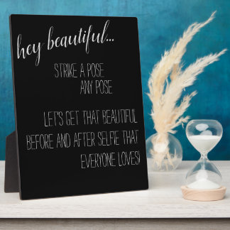 ポーズを取る – SELFIE フォトプラーク