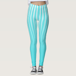 ポーズを取ストライプる レギンス