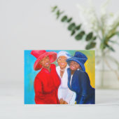 ポーズを決める ポストカード (スタンド正面)