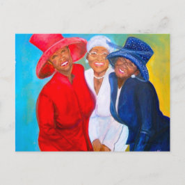 ポーズを決める ポストカード