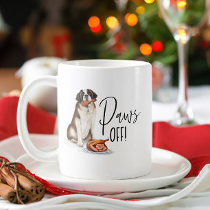 ポーズオフいけなドッグウォーター色セントバーナルターキー コーヒーマグカップ