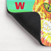 ポーズオフ生姜ねこ子猫虎猫 マウスパッド (コーナー)