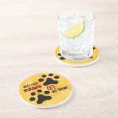 ポーズオフ（黄色）コースター コースター (側面)