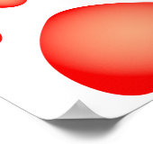 ポーズカラフル ポスター (角)