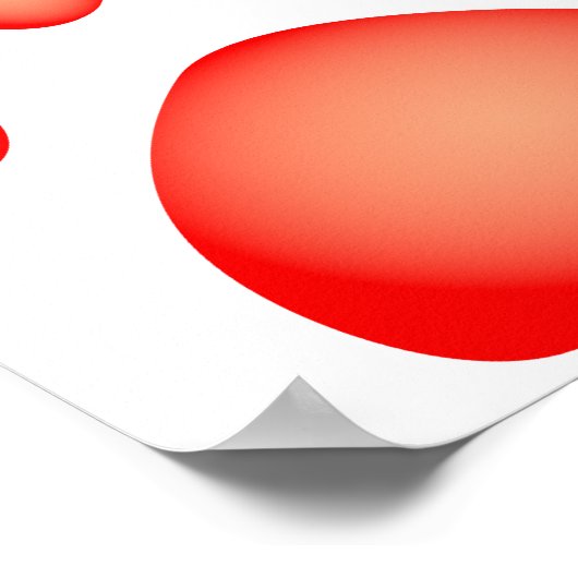 ポーズカラフル ポスター (角)