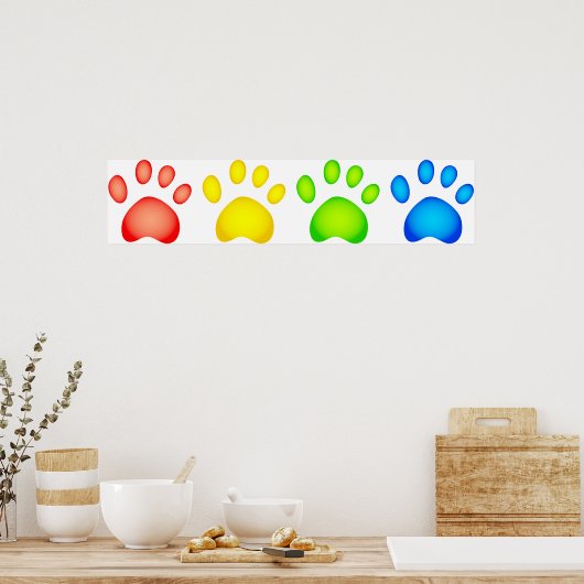 ポーズカラフル ポスター (キッチン)