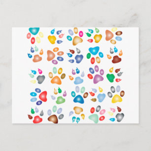 ポーズカラフル ポストカード