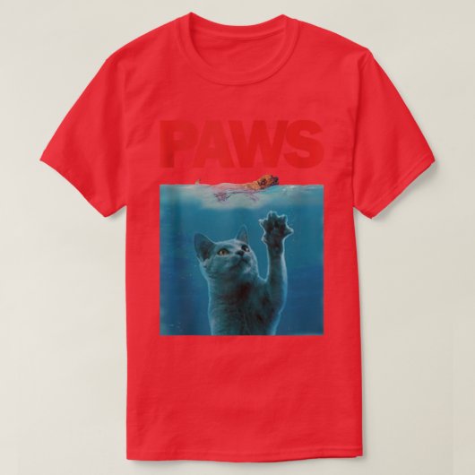 ポーズキッテンモウパロディおもしろい猫好き Tシャツ (デザイン正面)