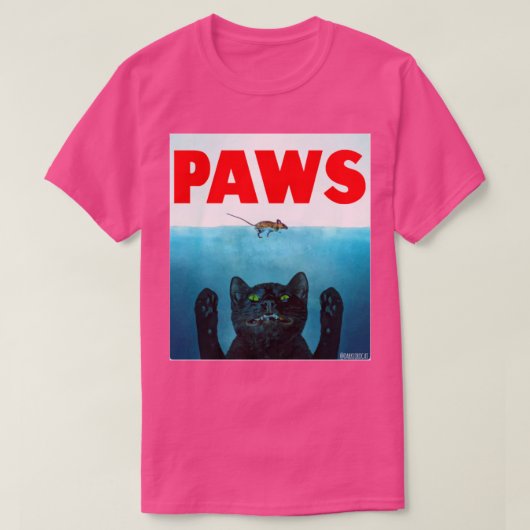 ポーズキャットジョーズ Tシャツ (デザイン正面)