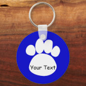 ポーズキーチェーンブルー キーホルダー (正面)