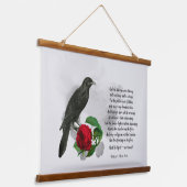 ポーズザレイヴン 吊り下げ型タペストリー (傾斜あり)