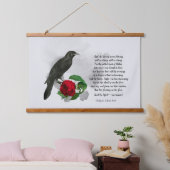 ポーズザレイヴン 吊り下げ型タペストリー (寝室)