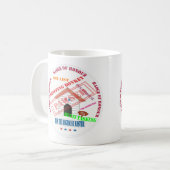 ポーズドグハウスマスターデザインクラシックマグ コーヒーマグカップ (正面左)