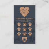 ポーズハートステスコップペットドクター獣医 ロイヤリティカード (正面)