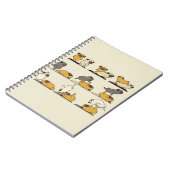 ポーズヨガ付アクロヨガ ノートブック (左側)