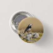 ポーズ付きワガテール 缶バッジ (正面&裏面)