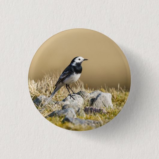 ポーズ付きワガテール 缶バッジ (正面)