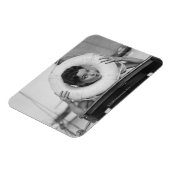 ポーズ付き女性3 マグネット (左側)