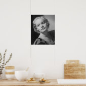 ポーズ付け女性2 ポスター (キッチン)