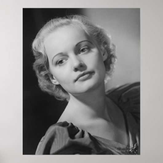 ポーズ付け女性2 ポスター (正面)