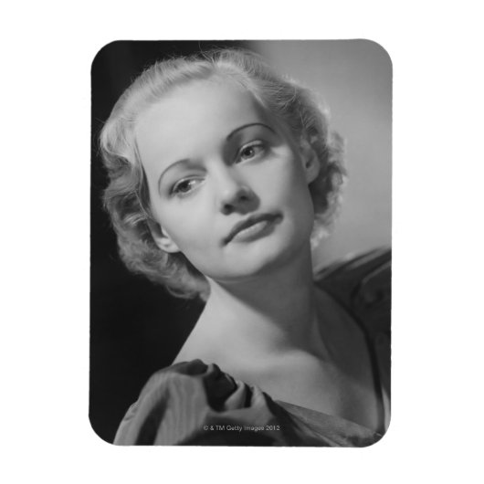 ポーズ付け女性2 マグネット (縦)