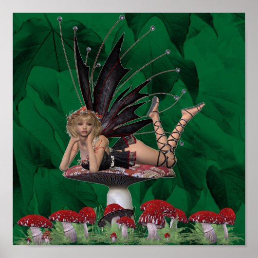 ポーズ付け妖精 ポスター (正面)