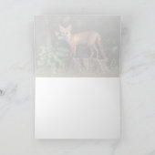 ポーズ付け赤キツネ カード (内部)