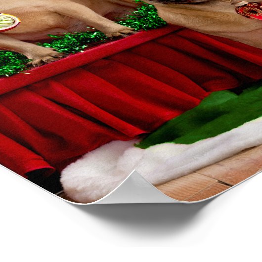 ポーズ付け7個 ポスター (角)