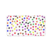 ポーズ住所 シール (正面)