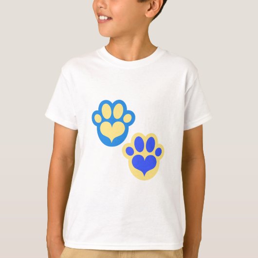 ポーズ🐾恋人キッズTシャツ Tシャツ (正面)